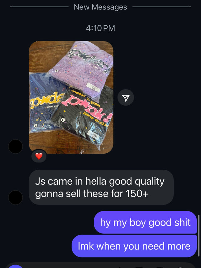 Customer testimonial screenshot